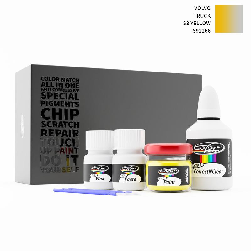 Volvo Truck S3 Yellow S91266 Touch Up Paint